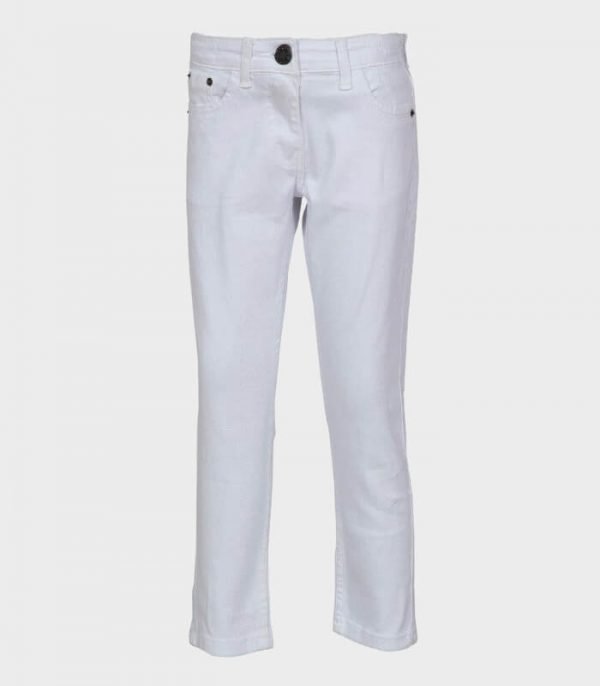 AH Denim White Jeans